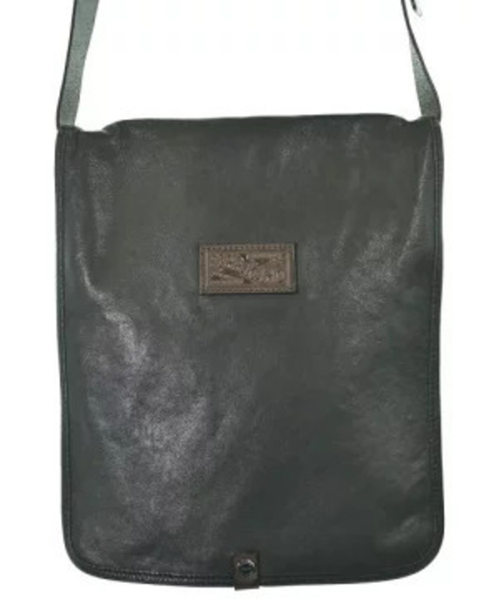Salvatore Ferragamo Crossbody Bag Leather Black